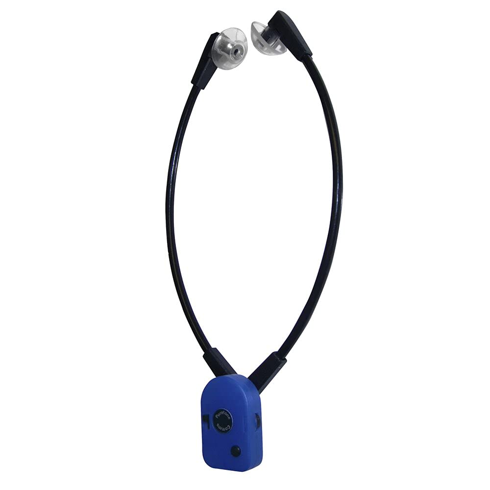 Pure Tone Audimed Communicator 2 | Lightweight Assistive Listening Device, indoor and outdoor communication and sound amplification (Blue)