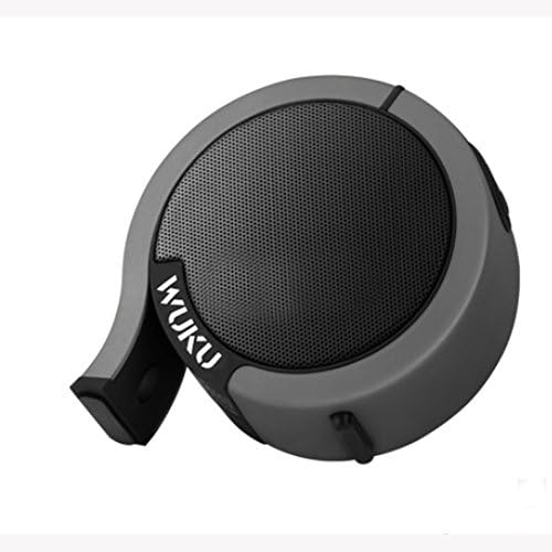 Cindley A 10 Portable Outdoor and Home Bluetooth 4.0 Speaker, Wireless Subwoofer with 10 Hour Rechargeable Li-ion Battery Life, Powerful 5W Audio Driver for All Bluetooth Devices (Gray)