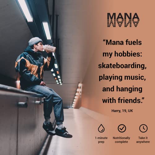 Mana Drink Plant Based Meal Replacement 12 x 330ml, Nutritionally