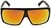 Dragon Fame Sunglasses, Jet, Red