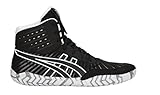 ASICS Men's Aggressor 4 Wrestling Shoes, 11.5M, Black/Black