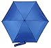 Travel Umbrella with Waterproof Case - Small, Compact Umbrella for Backpacks, Purses, Briefcases or Cars - Versatile, Unisex Design - Made with Water-Resistant Pongee Fabric - Premium Quality - Blue