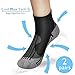 AIKER Running Socks,Anti-Blister Athletic Socks,Moisture-Wicking and Breathable Mens Ankle Socks,Anti-Odor Women Socks,Cushion Padding with Cool Max Fabric for Shoes Size 7-12(2Pairs)