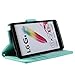 LG G Stylo Case, LG G4 Stylus Case, Style4U Premium PU Leather Stand Wallet Case with ID Credit Card/Cash Slots for LG G Stylo/LG G4 Stylus LS770 + 1 Stylus [Mint Green]