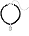 1928 Jewelry Black Velvet Choker with Swarovski Crystal Adjustable Pendant Necklace, 13