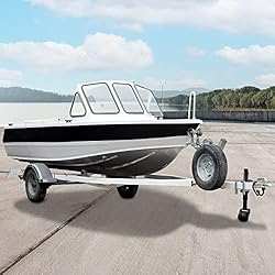 Aukayne Trailer Jack with Wheel- 2000 LBs, Heavy