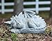 Besti Decorative Outdoor Dragon Garden Statue - Cold Cast Ceramic Statue | Lawn and Yard Decoration | Weather-Resistant Finish