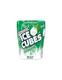 Ice Breakers Ice Cubes Gum, botella de 3,24 oz EA de menta, canela, menta, frambuesa sorbet, uva ártica, limón frío, naranja fría, burbujas brisa, congelación tropical y sandía Kiwi 10 unidades