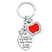 Teacher Appreciation Gift It Takes A Big Heart To Help Shape Little Minds Heart Charms Keychain