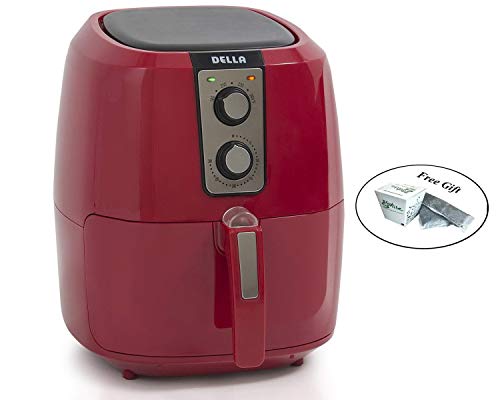 Click Here to See More Images 1800W 5.8 QT XL Electric Air Fryer Healthy Low-Fat Multi-Cooker Oilless Cook + FREE E - Book