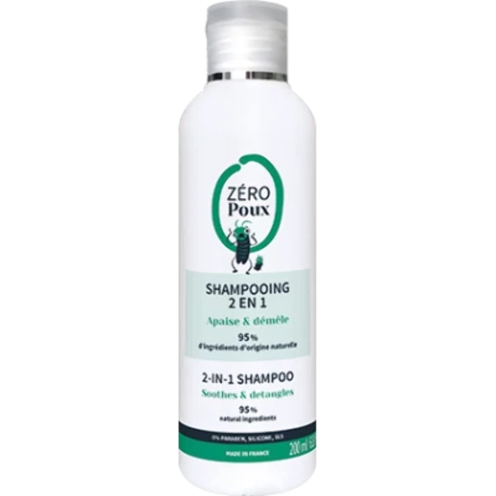 Shampooing 2 en 1 Zéro Poux Mulato