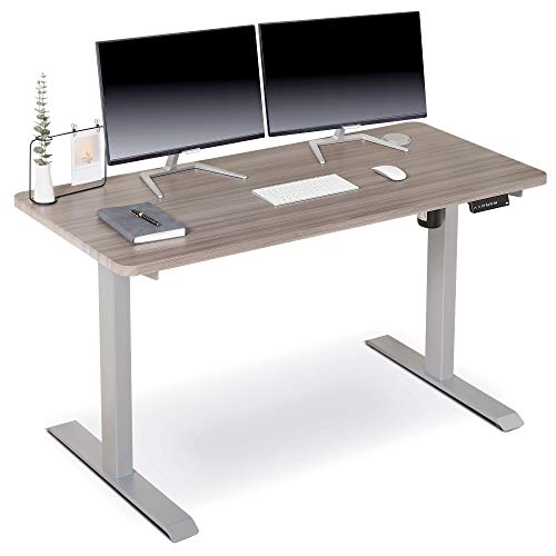BRODAN Electric Standing Desk with Power Charging Station, Adjustable