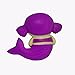 Kutzi Mutzi's Jumbo Squishy Kawaii Cream Scented Squishies Slow Rising Decompression Squeeze Toys Children Simulation Cute Mermaid Toy (Pink\Purple) (Purple)