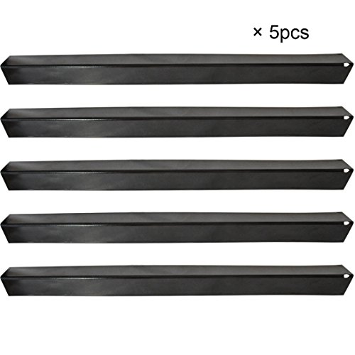 onlyfire Gas Grill Replacement Porcelain Steel Flavorizer Bars/Heat Plate/Heat Shield for Weber Models Grills Set of 5, 21 1/2''x1 3/4'',OEM/ODM, Aftermarket