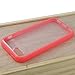 iPhone 5c Case, Totallee Clearback Hybrid iPhone 5c Cover Scratch Resistant Clear Hard Back with Bumper Shock Absorption (Pink)