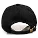 Unisex Fashion GG Baseball Caps Adjustable Quick Dry Sports Cap Sun Hat (Black-O)
