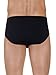 PRO-TECH-Dry - Washable & Reusable Urinary Incontinence Cotton Brief Underwear for Men, with Front Absorbent Area (Black, X-Large)