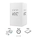 Lucid Lavender-Infused Mattress Topper - Memory Foam - 2 Inch - California King Size - Plush Feel - 5 Convoluted Zones - CertiPUR Certified - New Home Owner & Dorm Room Essentials