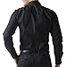 Formal Casual Dress Shirt for Men Button Down Black (M) KL-1 CL1044