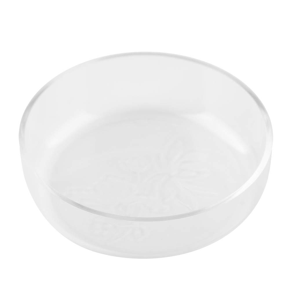 Pssopp Acrylic Aquarium Shrimp Feeding Dish Bowl Fish Tank Transparent Food Container Feeder Tray Smaller Reptile Worms Pets Feeder Dish