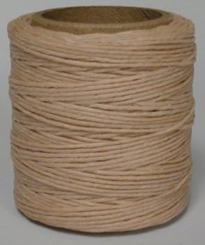 Maine Thread - .045" Natural Waxed Polycord. 210 feet each. Includes 2 spools.