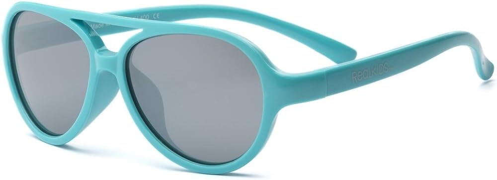 Real Kids Shades Sky Aviator Sunglasses for Kids, Toddler - Flexfit Frames