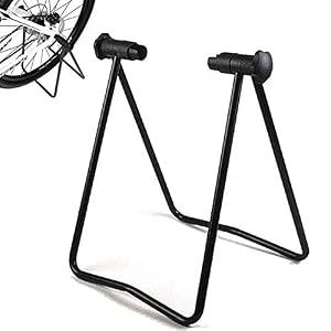 QMYS Bike Work Stand Sturdy Bike Work Stand For Repair Work On All Bike Models Clamps Tool Tray Piece Of Kit Well Made…