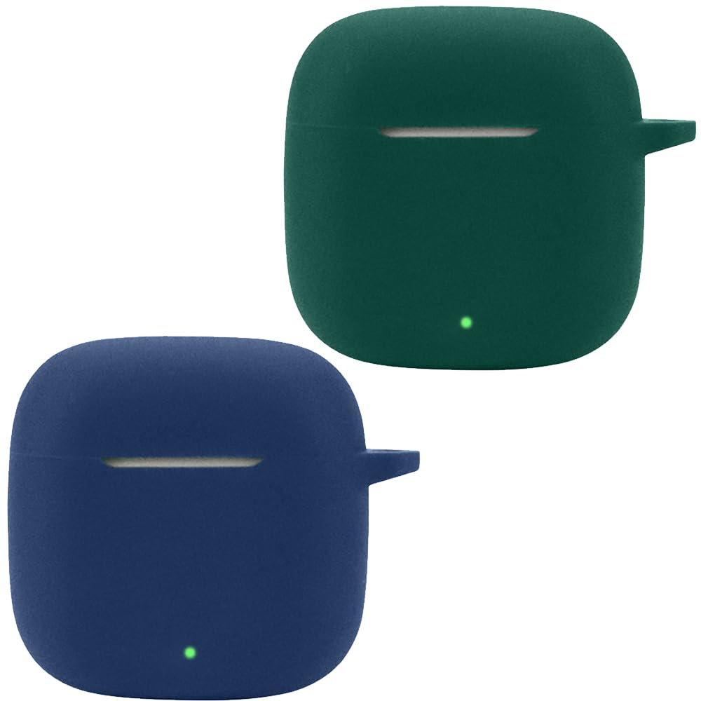 Akancy Compatible with Huawei FreeBuds SE 2 Headphone Case, [Supports Wireless Charging] [Shockproof Case] Silicone Protective Case for Headphones (Blue Green)