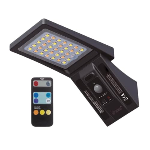 WatioWave LED-Solarleuchte, dimmbar, 3 W, IP65