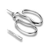 Chooling Nail Scissors (Made of Forged & Polished Stainless Steel) - Super Sharp Nail Clippers for Fingernail & Toenail