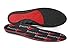 Powerstep Unisex Adult Comfortlast Insole, Black/Red, Men S 9-10.5 / Women S 11-12 US