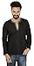 Maple Clothing Embroidered Fashion Shirt Men's Short Kurta Cotton Indian Clothing