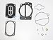 Keihin CDKCV Triple Carb Rebuild Kit Compatible with Kawasaki 99-06 900 STX