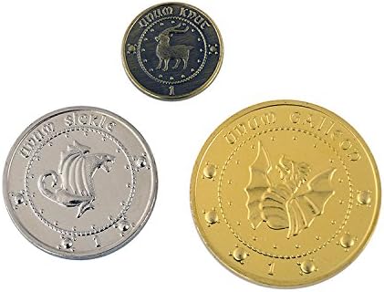 3 PCS Harry Potter Gringotts coins