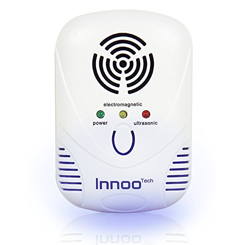 Innoo Tech Pest Control – Ultrasonic Pest Repeller Electronic with Latest Dual Wave Brands for All Kind of Insects and Rodents - Pest Repeller Ultrasonic with Blue Night Light