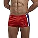 TUDO.GO Men's Athletic Booty Shorts for Sports of Running Gym Workout Training Sexy Swimming Active Wear