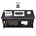 VASAGLE Lift-Top Coffee Table with Turned Real Wood Legs and Lower Shelf, 2 Hidden Storage Compartment, Assembly Without Tools for Living Room Home Office Dining Country Brown ULCT14GL