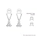 POWER WING Dangle Tassels Non Piercing Nipplering Women Sexy Surgical Steel Girl Jewelry