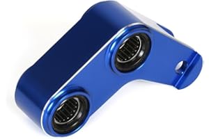 GOODELY YZ125 Lowering Link Kit 1.5" 40mm Rear Drop Link Compatible With YZ 125 YZ250 YZ250X YZ125X YZ250F YZ450F WR250F WR450F,CNC Rear Lowering Suspension Linkage (Blue)