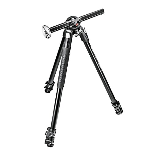 Manfrotto MT290DUA3 290 DUAL Alu Stativ mit 3 Segmente (90 Grad, umlegbare Mittelsäule)