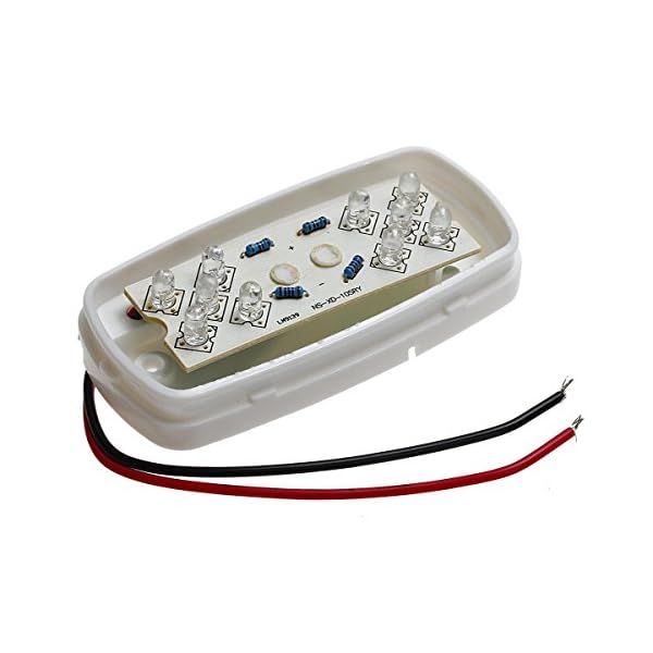 Partsam-FIVE-Trailer-Marker-LED-Light-Double-Bullseye-Amber-10-Diodes-Clearance-Light Partsam-FIVE-Trailer-Marker-LED-Light-Double-Bullseye-Amber-10-Diodes-Clearance-Light