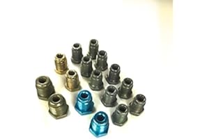 The Stop Shop Metric Brake Line Fitting Kit for 3/16" Tube. (ISO/Bubble Flare)