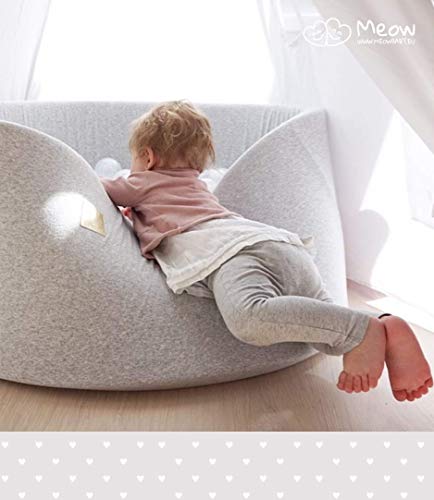 image for MEOWBABY 35 x 11.5 in /200 Balls Included ∅ 2.75in Foam Ball Pit for