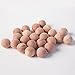 HUJI Natural Cedar Wood Moth Protection Balls Non-Toxic Moth Repellent Clothes Bedding Blankets Storage Closet Drawer Mildew Mold Prevention (1 Set, Cedar Balls)