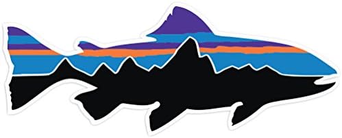 Patagonia Fish Sticker / Decal / Full Size