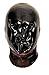 AvaCostume Black Latex Rubber Catsuit Inflatable Hood Mask Open Nostril, L, Black