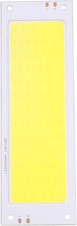 Othmro 50W LED Chip Bulb COB Light Beads, 139mm×45mm SMD LED Light Bulb Ceiling Light for Floodlight 150-170V, 300mA, 120lm, 6500K, 1pc