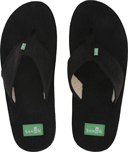 sanuk furreal flip flops
