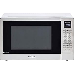 Panasonic NN-ST48KSBPQ Solo Inverter Microwave Oven with Turntable with 25 Programmes and a Junior Menu, 1000 W, 32 L…