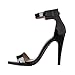 Riverberry Women's Madi Open Ankle Strap High Heel Pumps